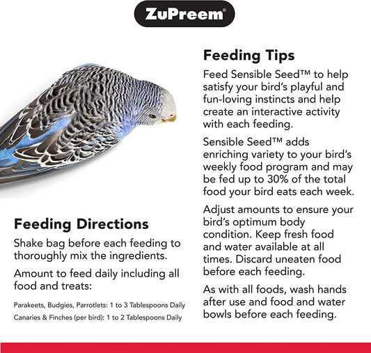 Sensible Seed Bird Food for Small Birds 2 lb.