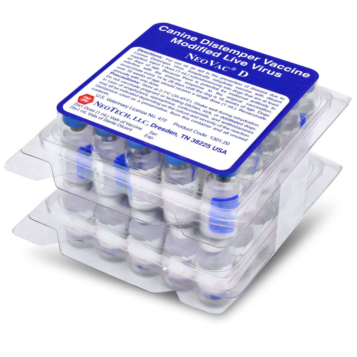 Neovac D  (25 x 1ml)