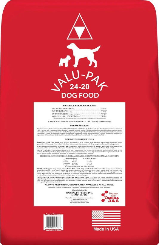 24-20 Dog Food 50LB