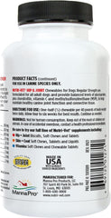 Nutri-Vet Hip & Joint Regular Strength Chewables for Dogs, Liver, 75 count