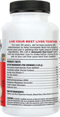Nutri-Vet Hip & Joint Regular Strength Chewables for Dogs, Liver, 75 count