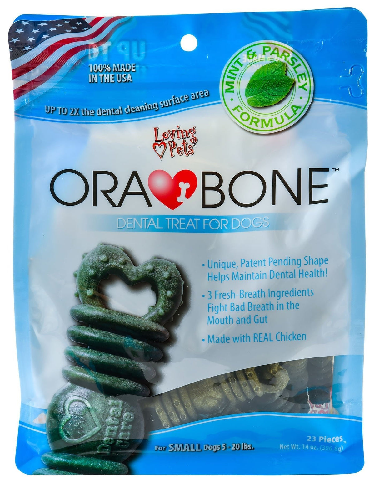 Ora-Bone Dental Treats for Dogs, 14oz sm