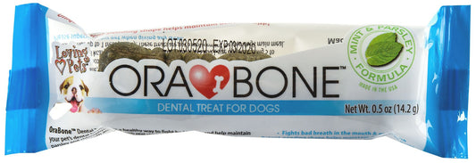 Golosinas dentales Ora-Bone para perros, cada una, pequeñas