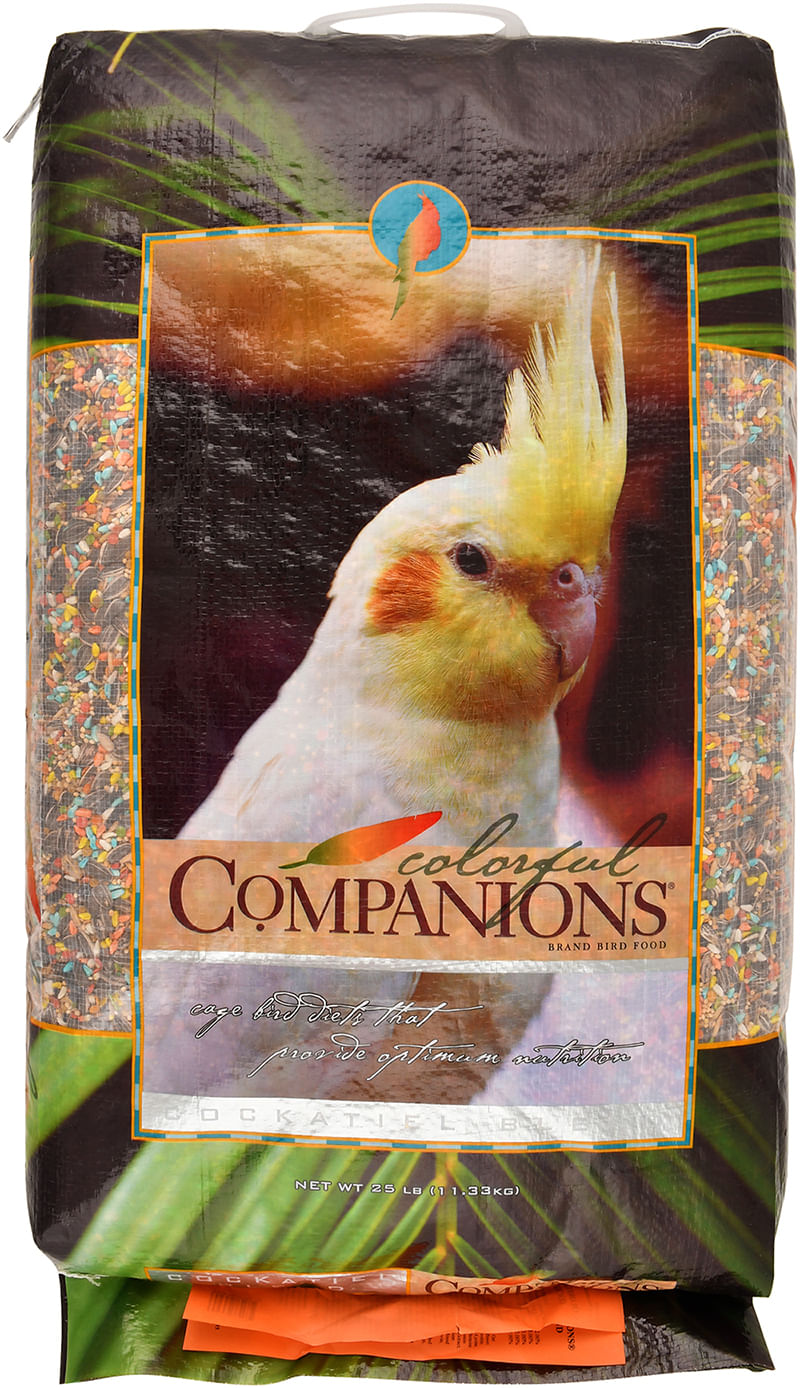 Colorful Companions Cockatiel Blend, 25 lb