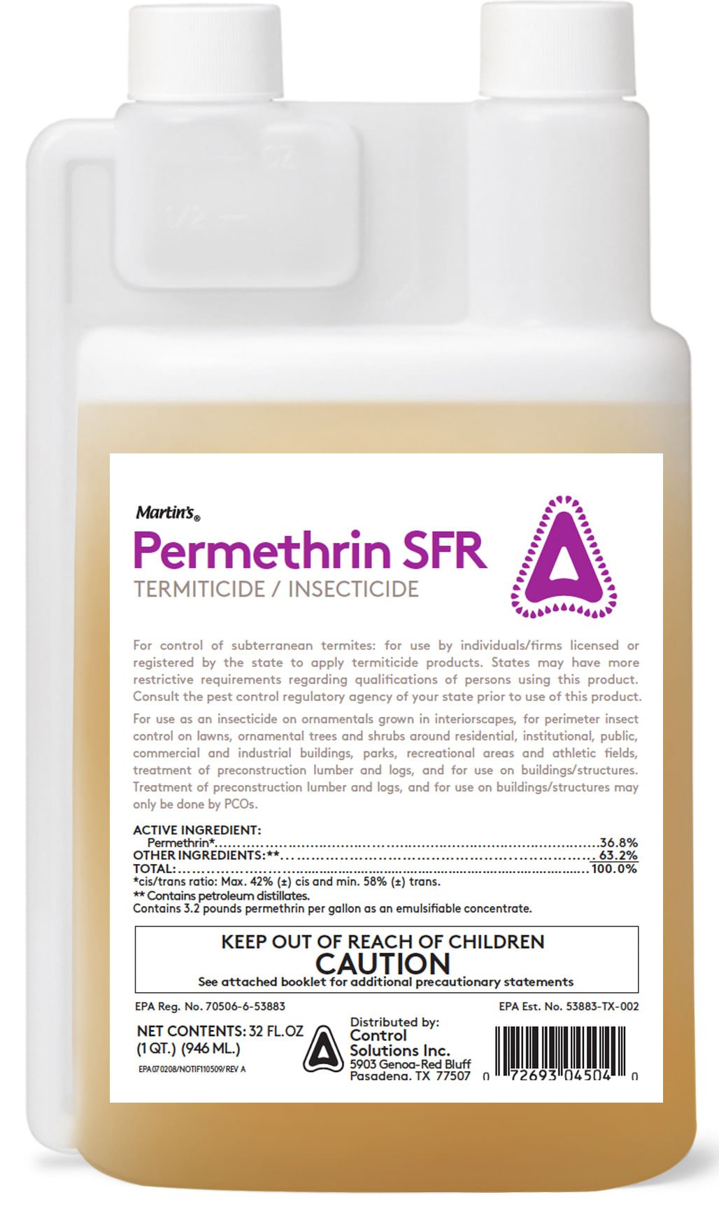 ** Permethrin SFR 36.8% , 32 oz