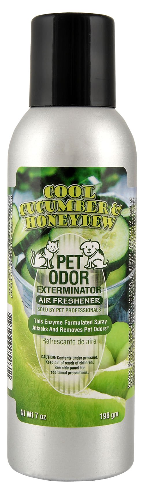 **Pet Odor Exterminator Spray, Cool Cucumber & Honeydew Melon, 7 oz**