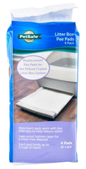 4-pk Pee Pads for PetSafe Deluxe Crystal Litter Box System