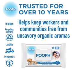 Pooph  Pet Wipes Pack 50ct