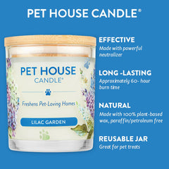 9oz Candle, Lilac Garden