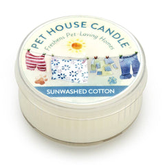 Mini Candle, Sunwashed Cotton