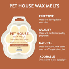 Wax Melts, Vanilla Sandalwood