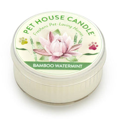 Mini Candle, Bamboo Watermint