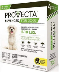 Provecta Advanced for Dogs, 4 dose, Small, 5 to 10 lbs.