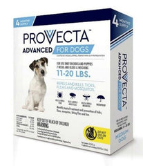 Provecta Advanced for Dogs, 4 dose, Med, 11 to 20 lbs.