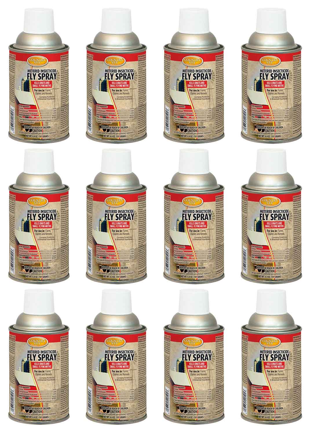 Metered Fly Spray, 12 ct