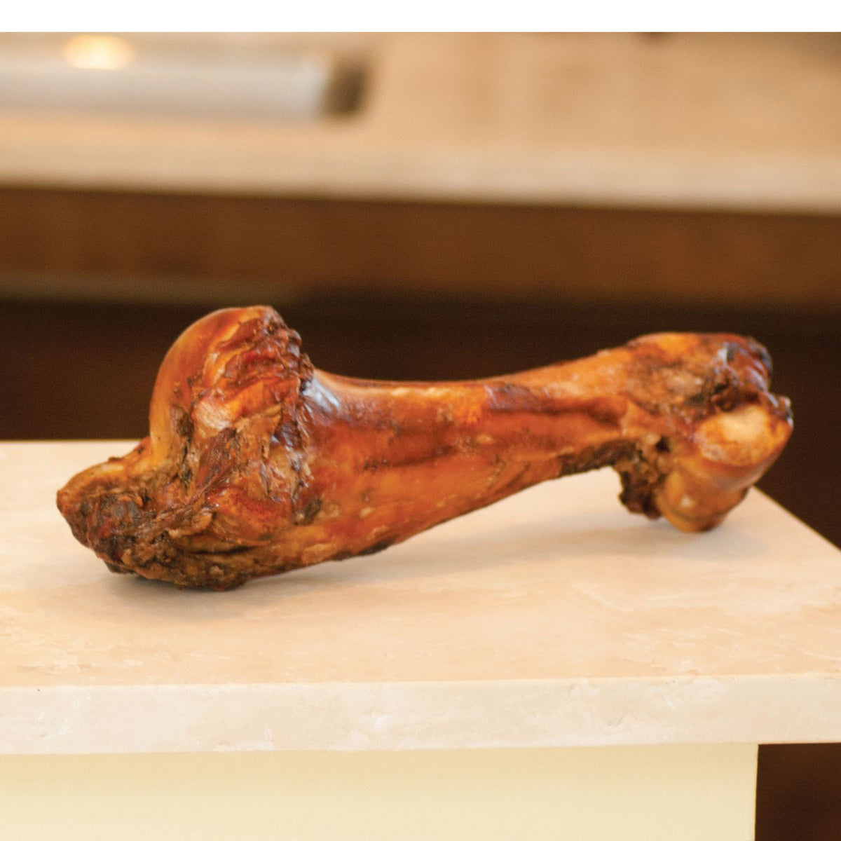 Dino Bone 12-14” – All-Natural Meaty Beef Arm Bone for Medium to Large Dogs