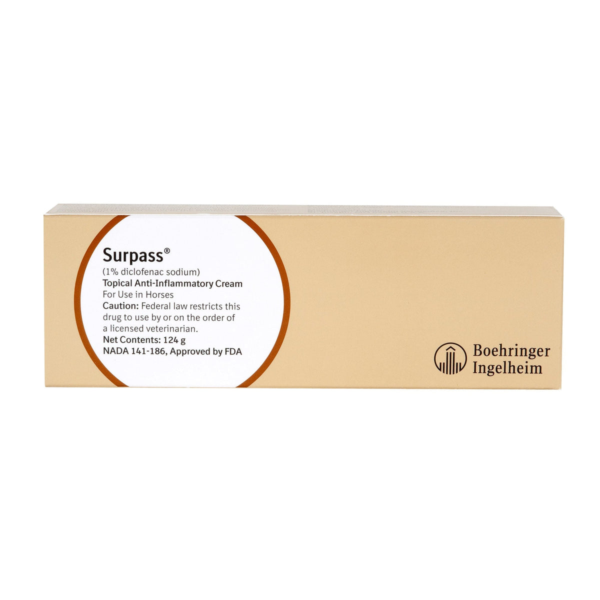 Rx Surpass Topical Cream x 124 gm