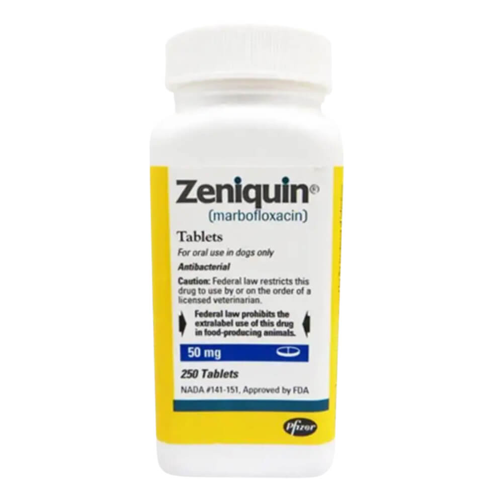 Rx Zeniquin 50mg x 250 tabs