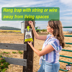 Rescue Big Bag Fly Trap, 12 ct