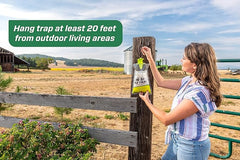 RESCUE! Big Bag Fly Trap – Disposable, Outdoor Use - 2 Traps