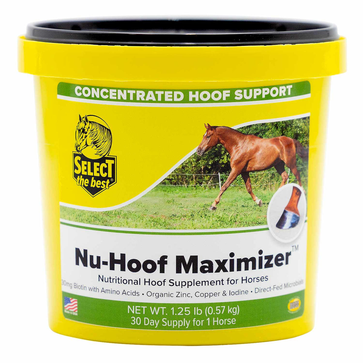 Nu-Hoof Maximizer Hoof Supplement, 1.25 LB