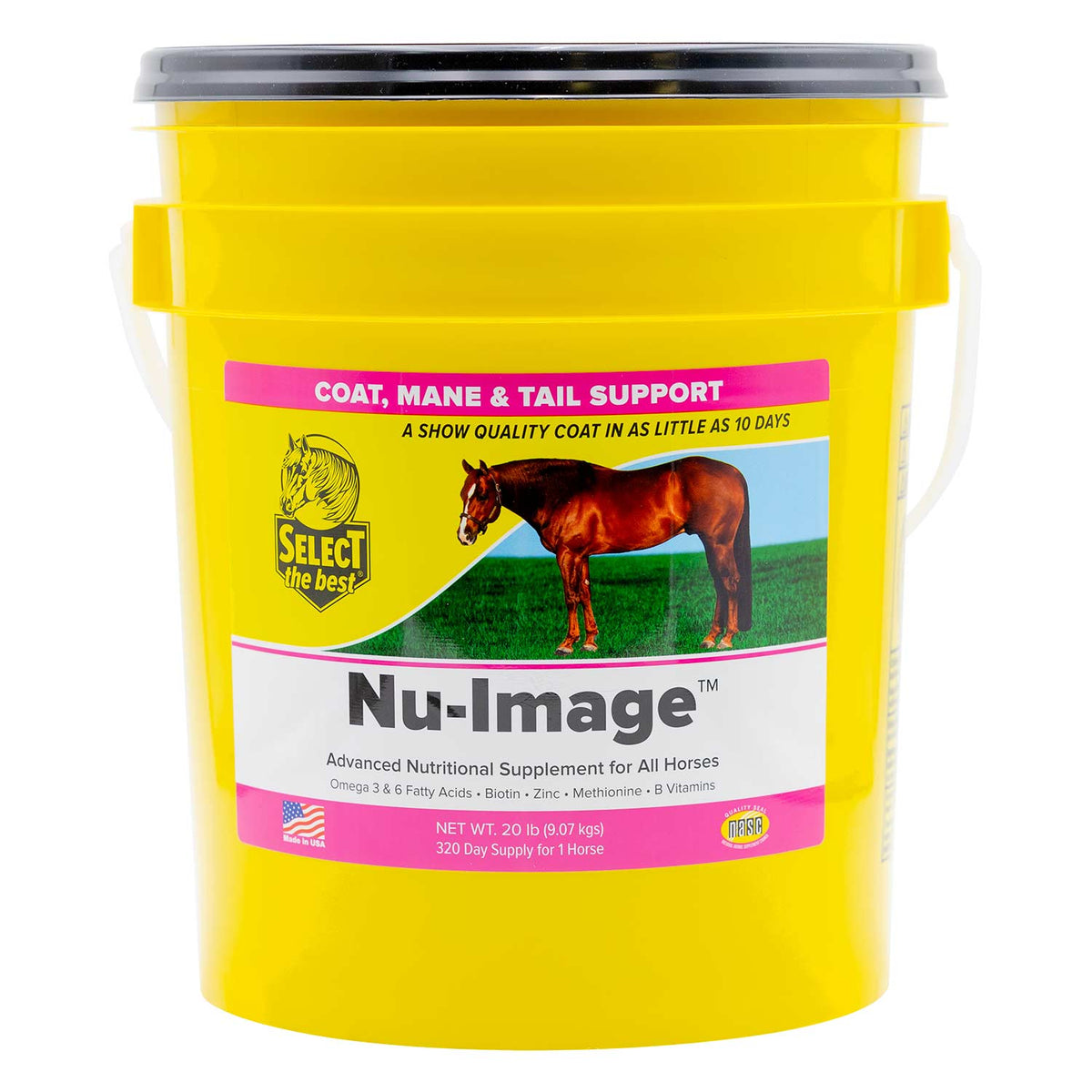 Nu-Image Coat, Mane & Tail Supplement, 20 lb