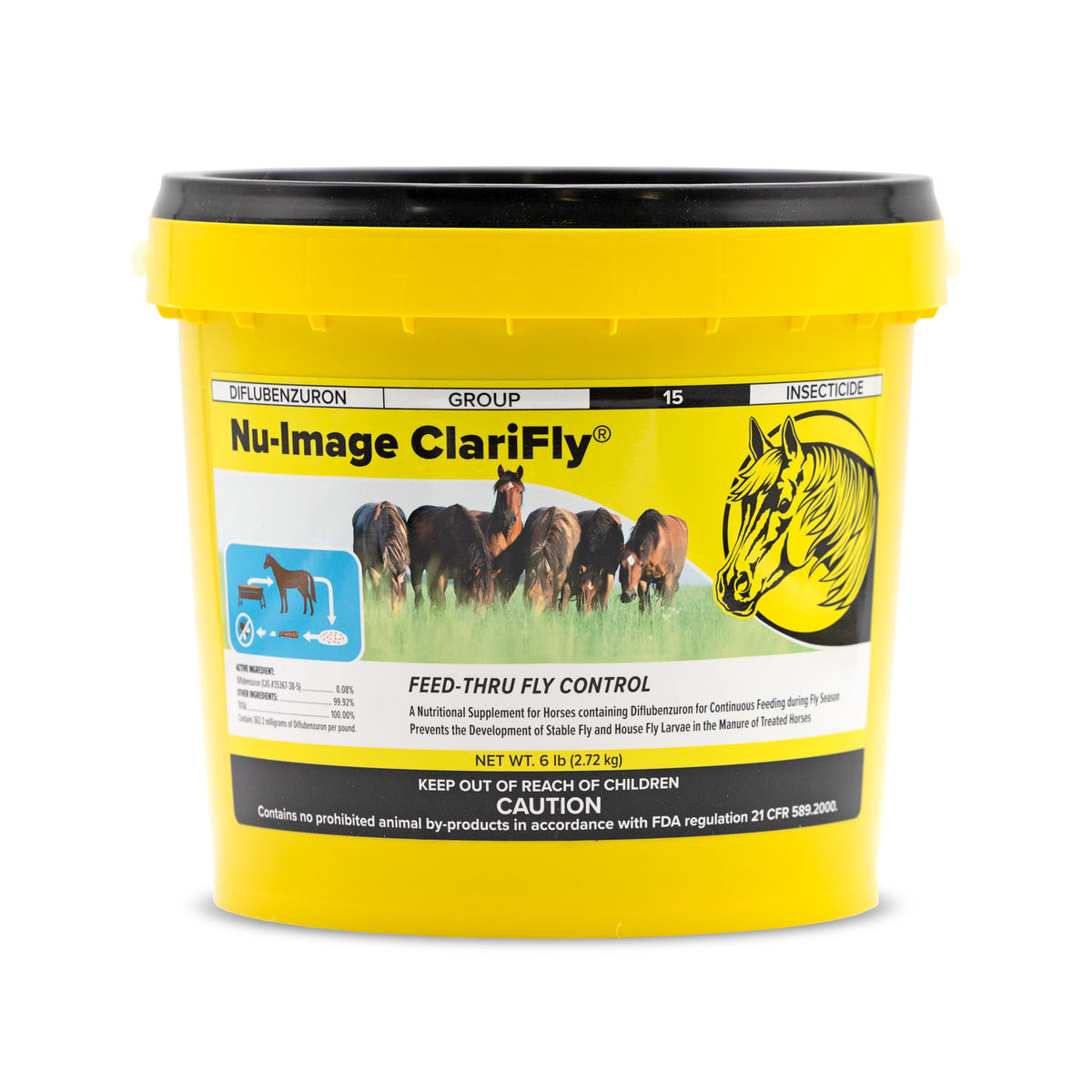 Nu-Image ClariFly Feed-Thru Fly Control Supplement, 6 lb