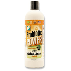 P2 Probiotic Power Pet Odor & Itch Refill – Dog, Cat, Puppy, Kitten Grooming Spray, Deodorizer, Litter Box Freshener, Hot Spot Spray, Coat, Bedding, Kennel, Carrier, Travel – 16 oz