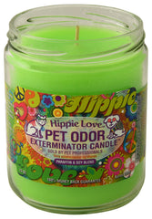 Pet Odor Exterminator Candle, Hippie Love, 13 oz