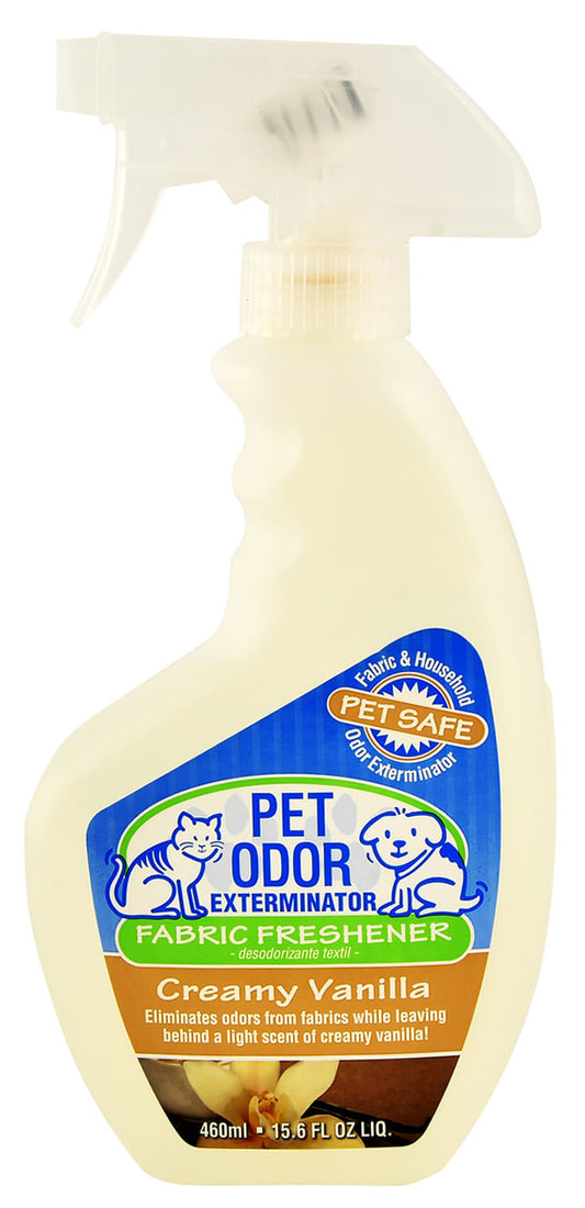 ** Pet Odor Fabric Freshener Spray, Creamy Vanilla, 15.6 oz