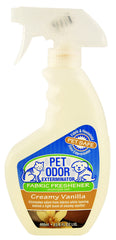 ** Pet Odor Fabric Freshener Spray, Creamy Vanilla, 15.6 oz