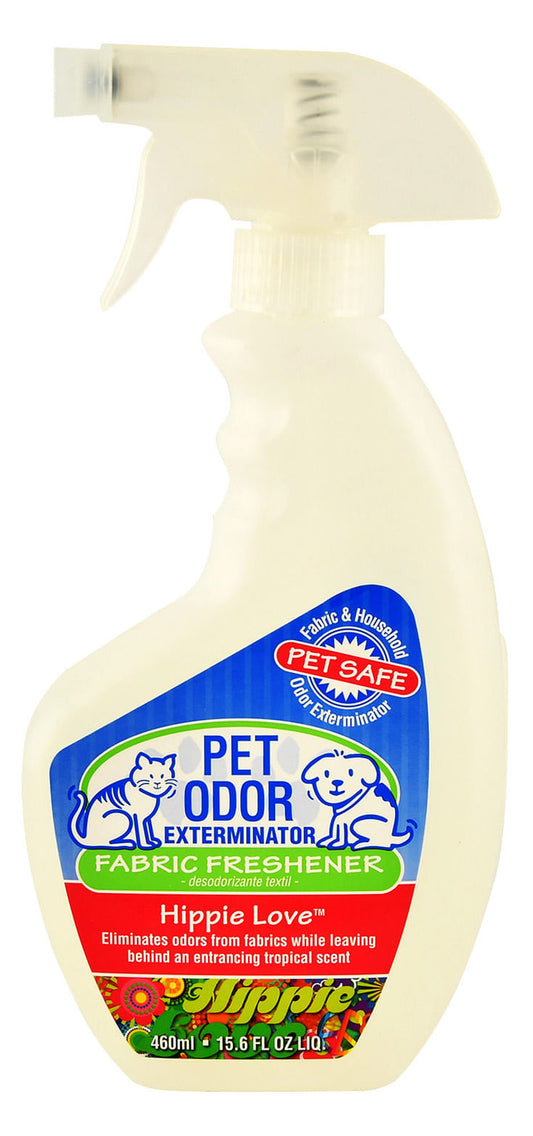 ** Pet Odor Fabric Freshener Spray, Hippie Love, 15.6 oz