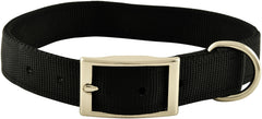1"x22"Dog Collar Color: Black