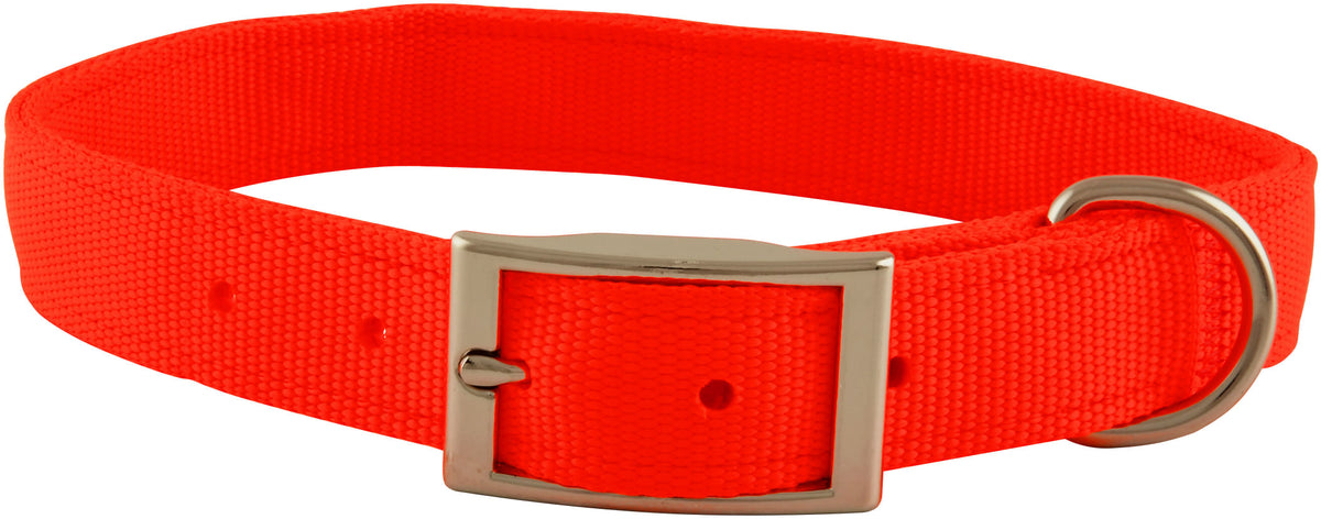 1"x22"Dog Collar Color: Orange