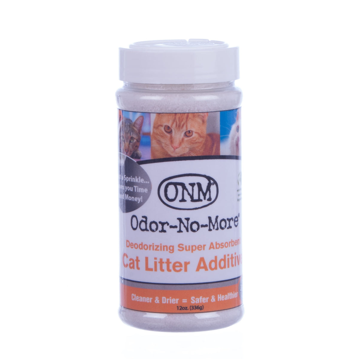 Aditivo para arena de gatos superabsorbente Odor No More de 354 g (12.5 oz)