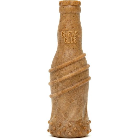 Power Bone Pet Chew Toy for Dogs - Durable, Non Toxic & Pet Safe - Best for Aggressive Chewers, Long Lasting Dental Health, Dog Teeth Cleaning, Perfect for All Dog Life Stages - Bottle 6.5''