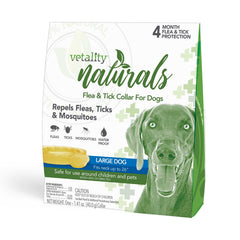Vetality Naturals Flea & Tick Collar for Dogs Size: Large