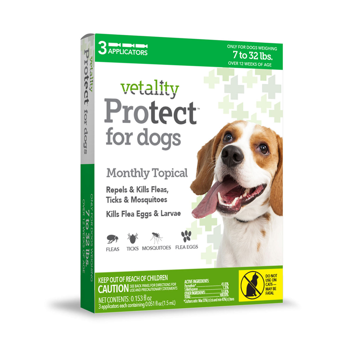 Vetality Protect for Dogs 7-32 lbs