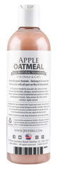 Jeffers Pet Apple Oatmeal Shampoo for Dogs & Cats, 17 oz - Gentle Coconut Based Formula w/ Colloidal Oat Protein, Soap Free, Deodorizing Apple Scent, Sensitive Skin, Puppies Kittens Grooming Care