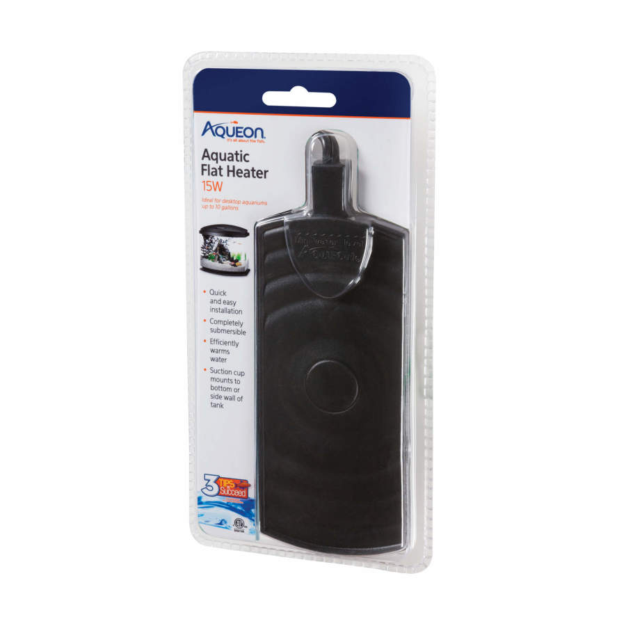 Aqueon Submersible Aquatic Flat Heater 1ea/15 W