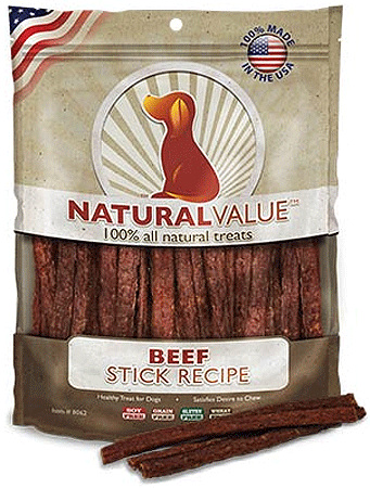 وصفة لحم بقري من LOVING PETS Natural Value USA، 14 أونصة