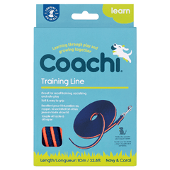 خط تدريب COACHI أزرق داكن/مرجاني 10 أمتار