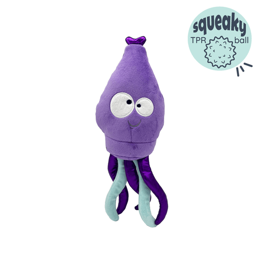 HUXLEY &amp; KENT Dog Slappies Squiggly Squid S