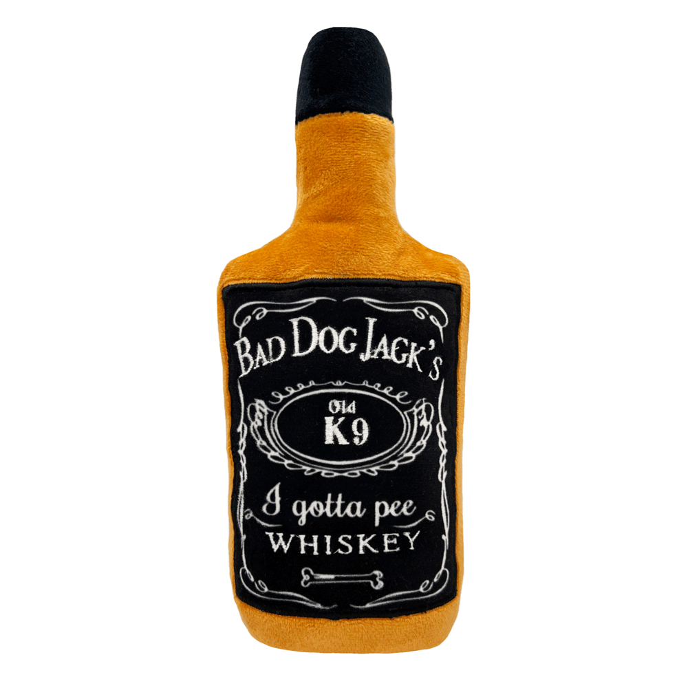 HUXLEY & KENT Dog Power Plush Bad Dog Jack's Whiskey L