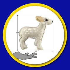 PETSPORT Hemp Deer 10"