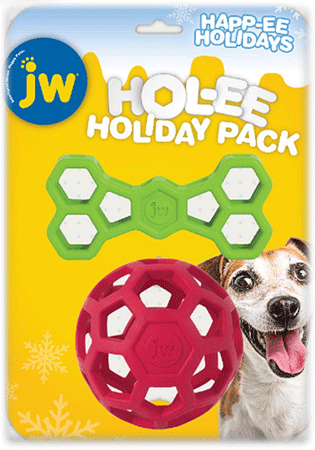 عبوة ثنائية من منتجات JW PET Hol-ee Holiday