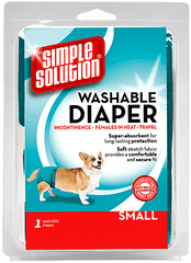 SIMPLE SOLUTION Washable Female Dog Diaper S 8-15#
