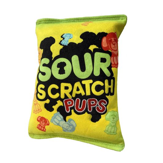 لعبة HUXLEY &amp; KENT Dog Power Plush Sour Scratch L