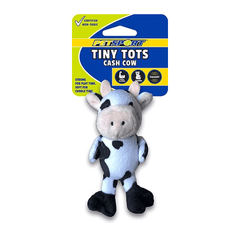 PETSPORT Tiny Tots Nuzzle Buddy Cash Cow 4"