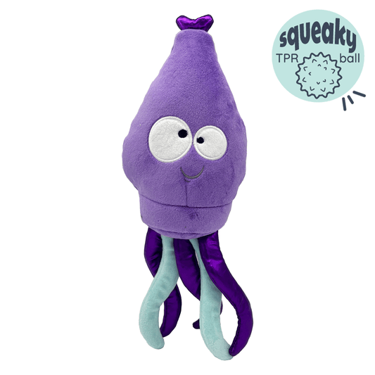 HUXLEY &amp; KENT Dog Slappies Squiggly Squid L